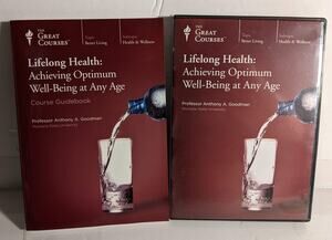 Great Courses - Lifelong Health: Achieving Optimum Well-Being at Any Age 6 DVDs